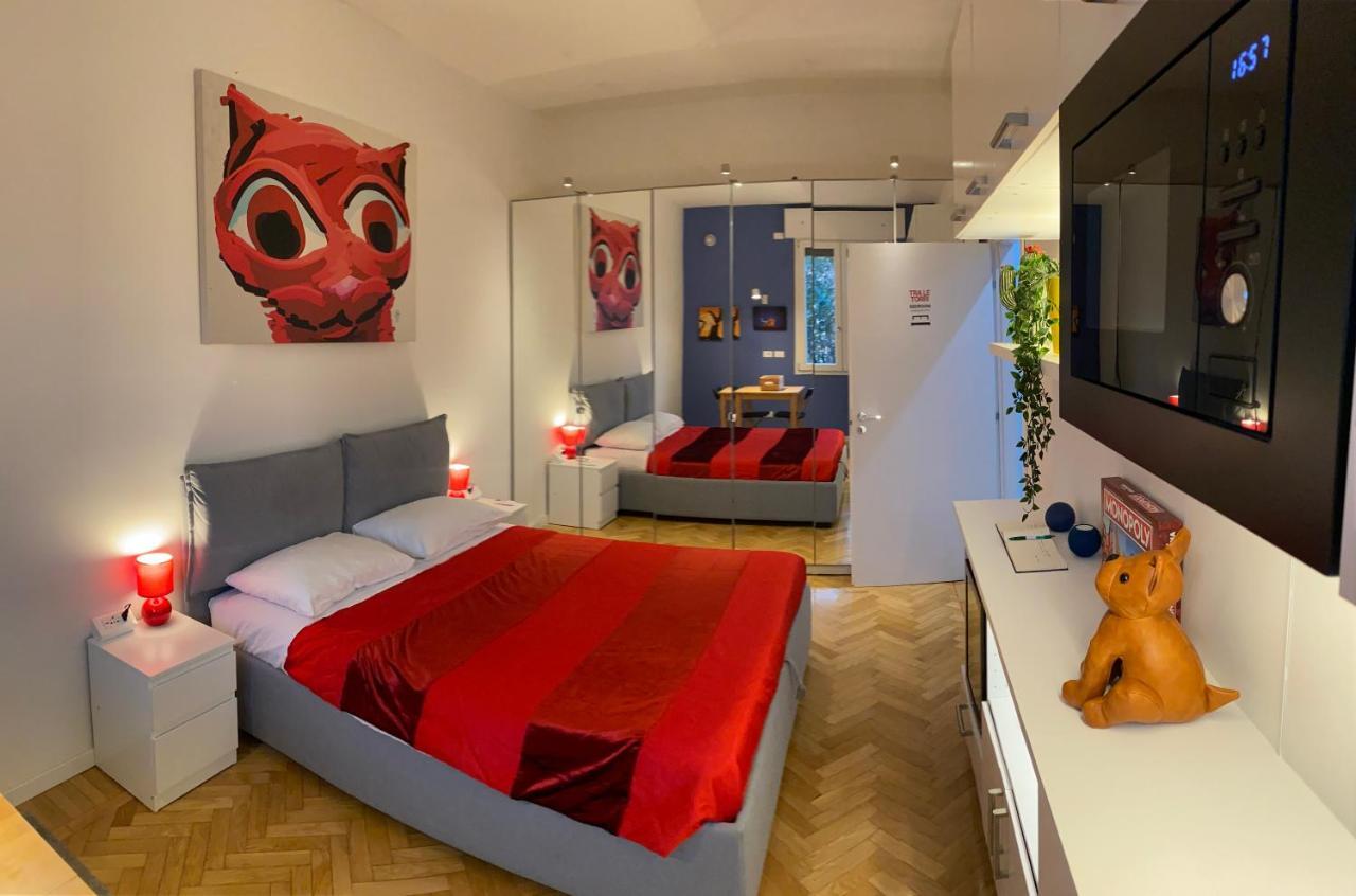 Tra Le Torri B&B - Ampia Stanza Privata In Appartamento Con Bagno Privato Accessibile Da Corridoio Boloňa Exteriér fotografie