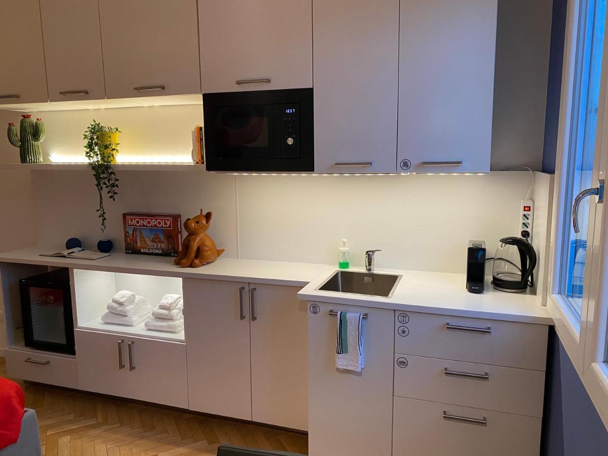 Tra Le Torri B&B - Ampia Stanza Privata In Appartamento Con Bagno Privato Accessibile Da Corridoio Boloňa Exteriér fotografie